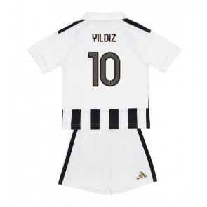 Juventus Kenan Yildiz #10 Replika Hemmatröja Barn 2026-27 Kortärmad (+ Korta byxor)